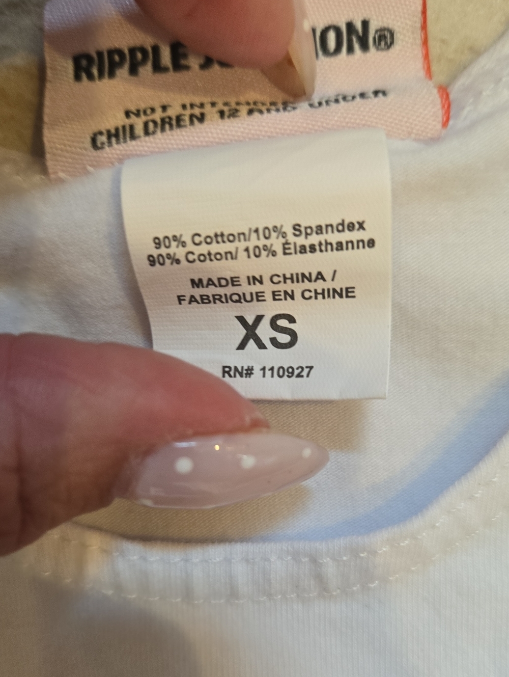 Hooters Ripple Junction Authentic Tank Top - Picture 9 of 9